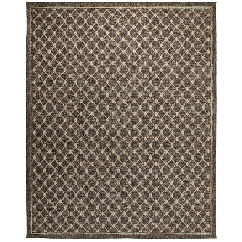 Trellis Indoor / Outdoor Area Rug, Rectangle 120 x 170cm