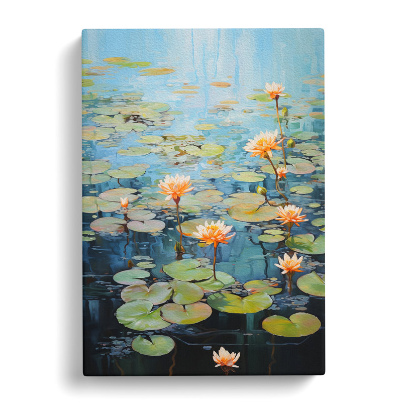 Pond Action - No Frame Print, 50cm H x 35cm W x 3cm D