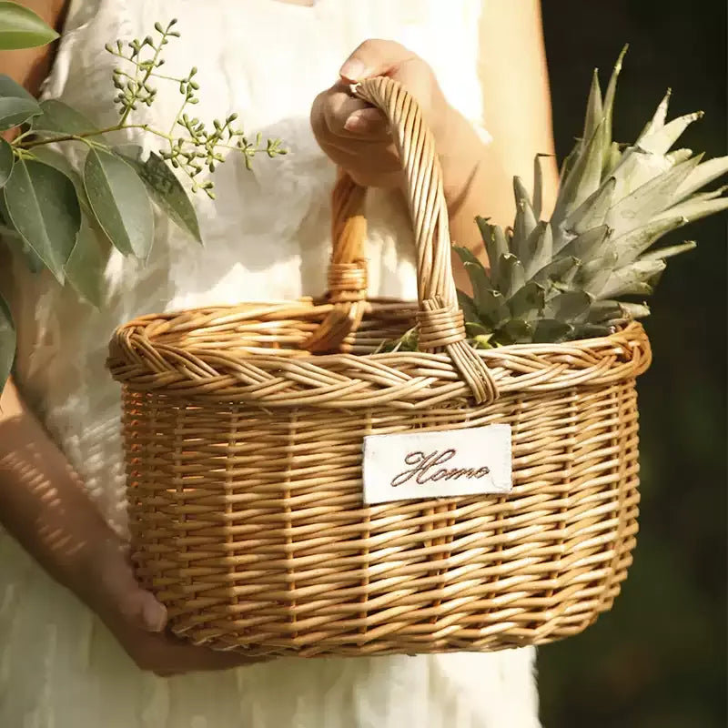 Panier du marché du verger, [Large]
