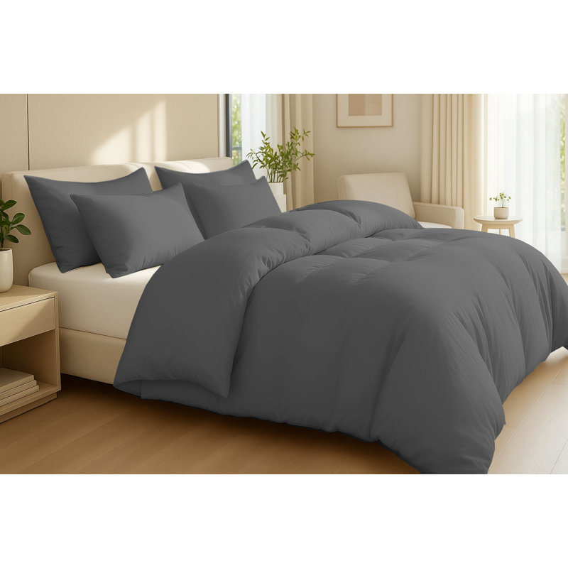 Premium Egyptian Cotton Bedding Set – 100% Cotton Duvet Cover, Soft Hotel Quality Comforter Cover with Zipper