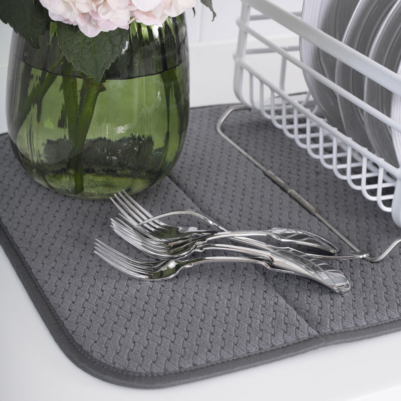 All-Clad Dish Drying Mat, Titanium