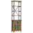 17 Stories Highboard 21.7"X11.8"X70.9" Solid Wood Reclaimed