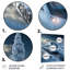 «Christmas Snow Train Journey I - Train», art mural en métal-275038294