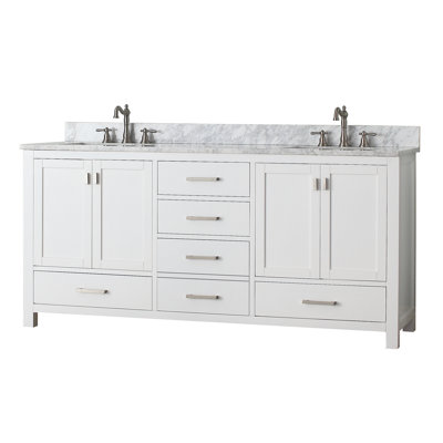 Modero 60'' W Double Vanity