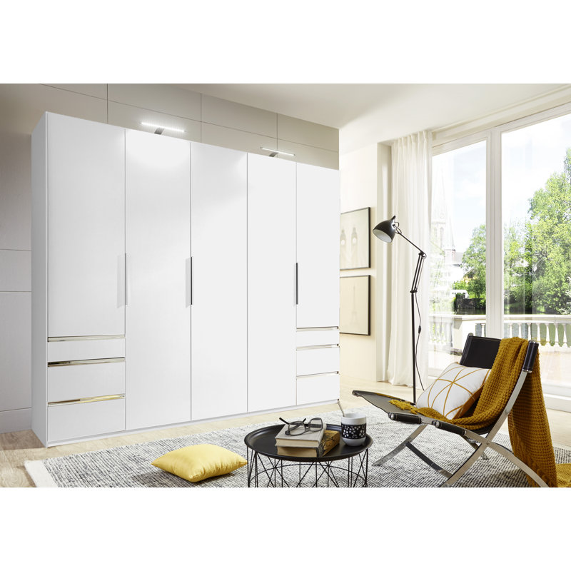 Barbuda 5 Door Manufactured Wood Wardrobe