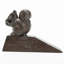 Ecorative Cute Animal Statue Stainless Steel Wedge Floor Stop