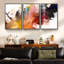 3 pièces, peinture sur toile encadrée-836892508-836892510