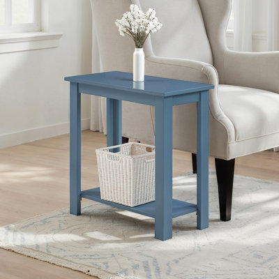 Slayter 24" Tall End Table with Shelf