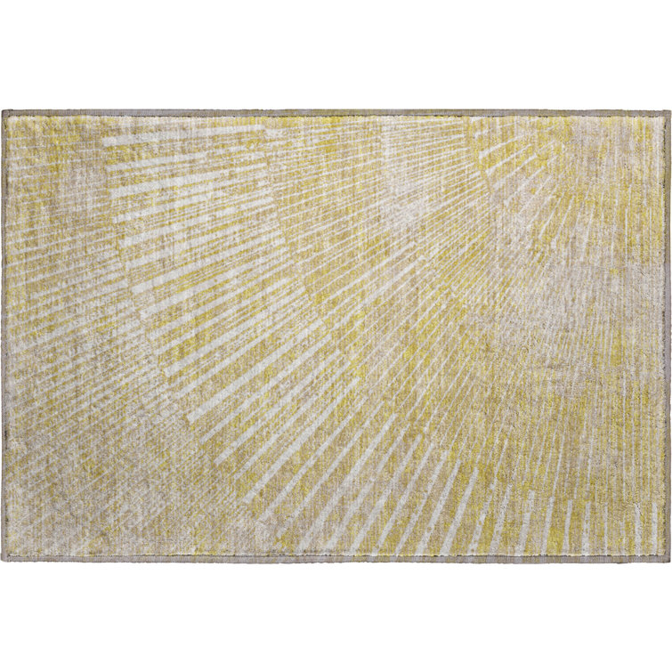 Cerrito Area Rug with Non-Slip Backing