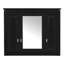 Armoire murale avec miroir et tablettes-129595730