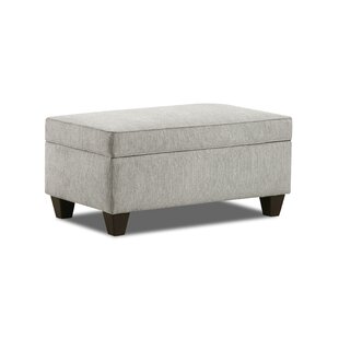 Degory 42" Wide 100% Polyester Rectangle Storage Ottoman