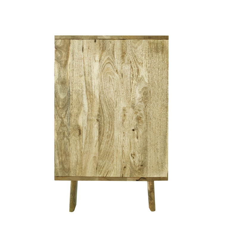 Crowell 160cm Solid Wood Sideboard, Natural