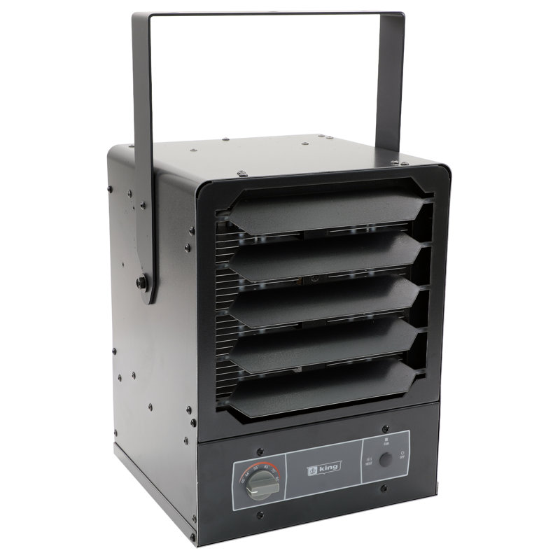 KBP Series 2 Unit Heater w/ Mounting Bracket, 240V, 5700W, 1 Phase, 23.8 Amps