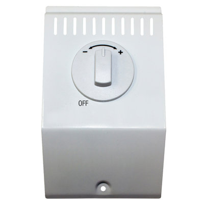 Très grand thermostat électrique blanc non programmable