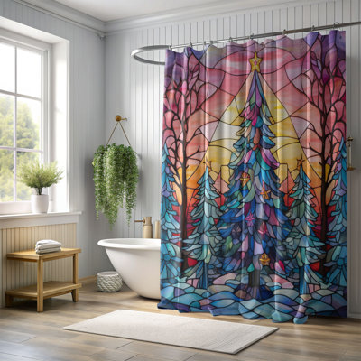 Rideau de douche standard 1 pièce