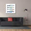  «Sardine Team 2» par Annie Warren, art mural sur toile, 37 po x 37 po-391959777