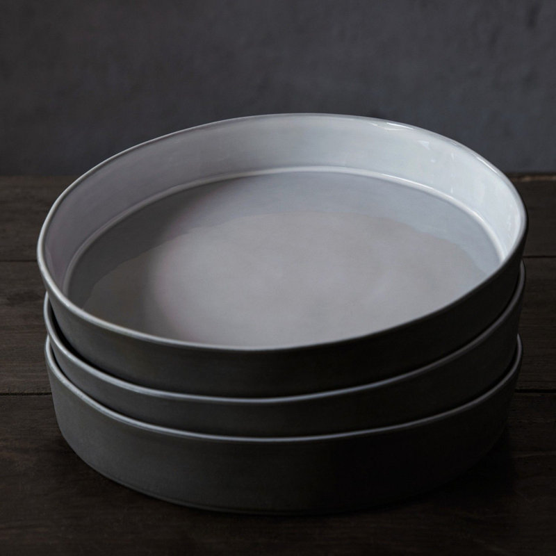 Lagoa Eco Gres Pasta Dish, White