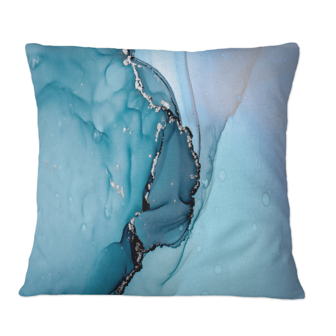 Abstract Throw Pillow Design Art 