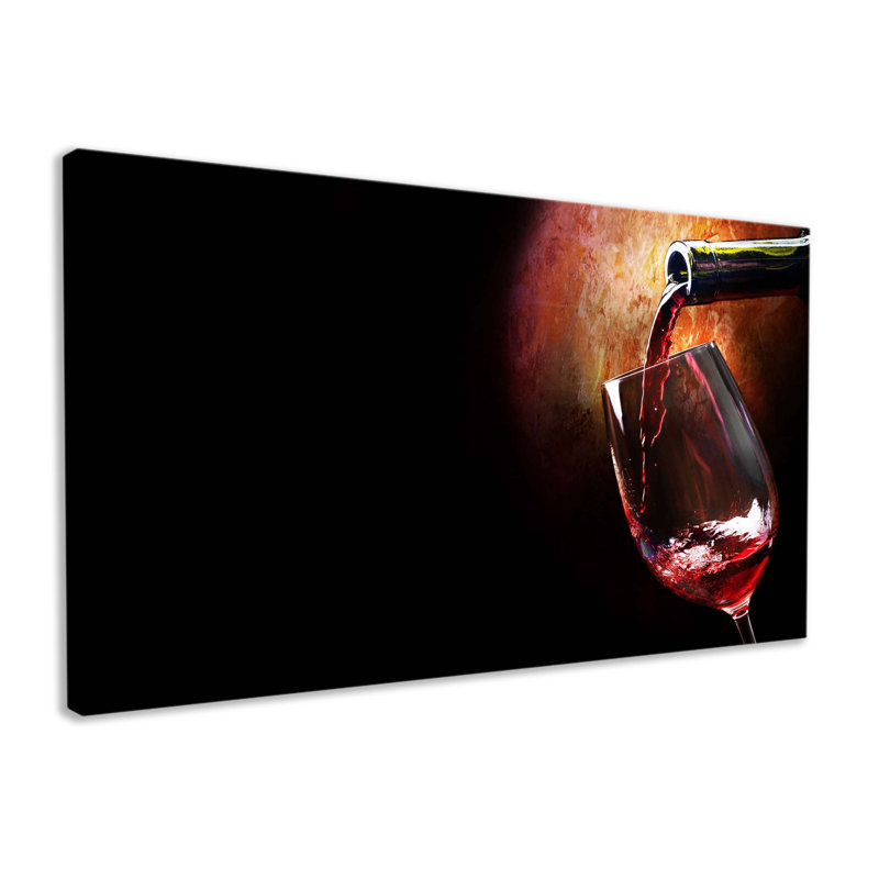 Food & Drink Collection Pour - Wrapped Canvas Art Prints, 31cm H x 51cm W x 2cm D