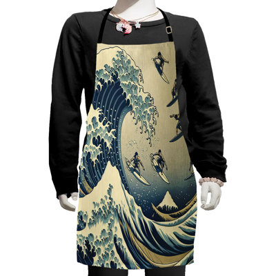 No Pattern Bib Apron