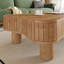 Table basse à plateau relevable avec rangement cannelé 42,5 po-145409333