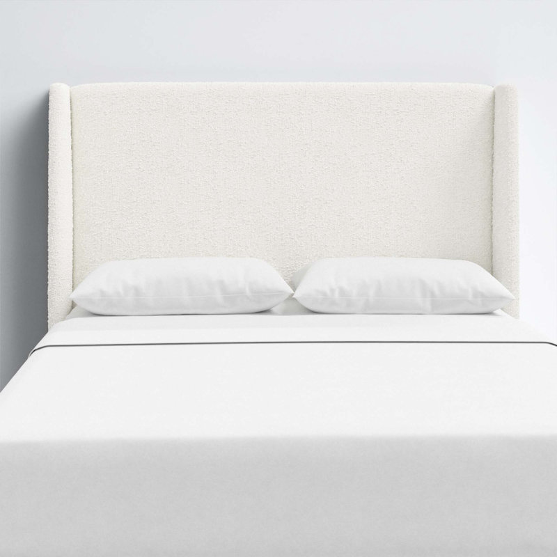 Wilburg Faine Headboard, Classic Snow Boucle, Full