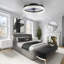 Kalyx Modern Crystal Ceiling Fan Light with Remote and Smart APP-1395469912
