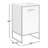 Saray 20'' Single Bathroom Vanity with Vitreous China Top-1728864166