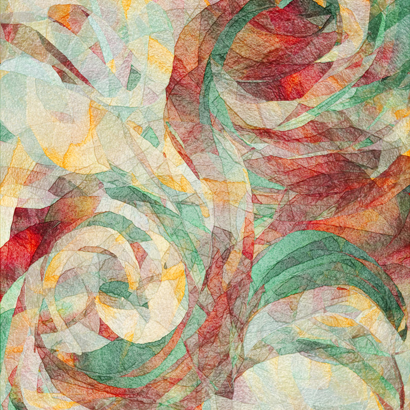 " Rapt " by Jacqueline Maldonado, 12" H x 12" W, No, Wrapped Canvas