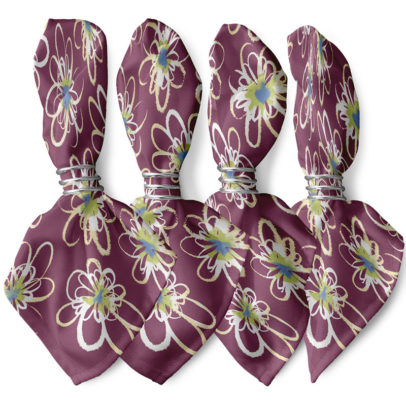 Ensemble de serviettes 4 pièces Slezak, Mauve
