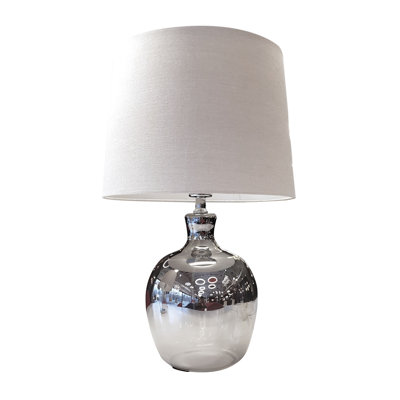 Gremillion Glass Standard and Bedside Table Lamp