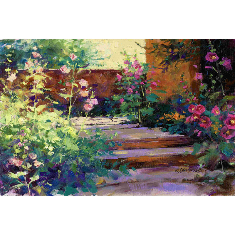 Sentier d'été, H 12 po x l 18 po