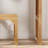 Solid Wood Dining Bench And Table Set