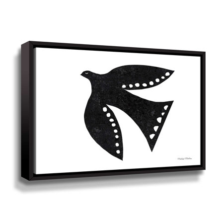 Soaring Bird Gallery Wrapped Floater-Framed Canvas
