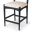 Haddon Stool-Black Rush-Counter-1963136176