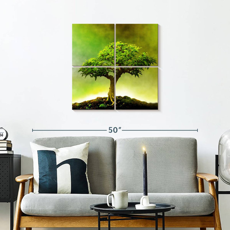 Harnek Green Bonsai Tree, 26" H x 26" W