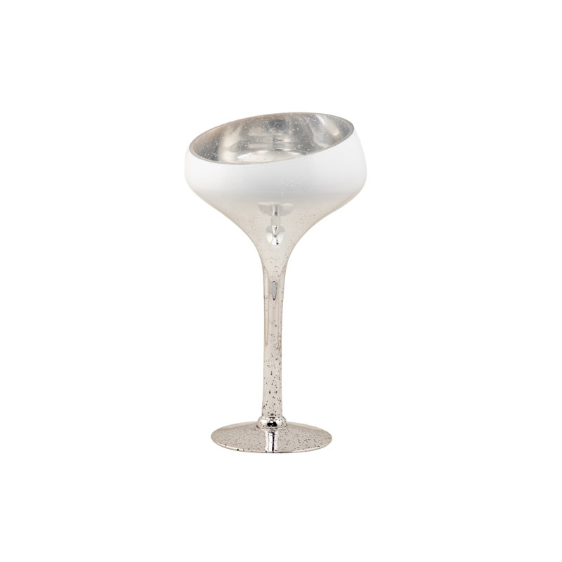  Glass Table Vase, 41cm H x 21cm W x 15cm D, Clear