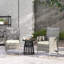 Patio Dining Armchair with Cushion