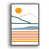 Toile encadrée noire sélectionné