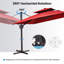 Herrell 11' x 9' Rectangular Cantilever Umbrella without Weighted Base-169988382