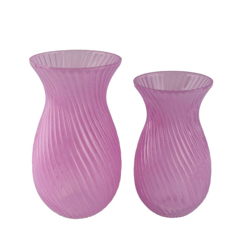 Devarion Glass Table Vase, Purple