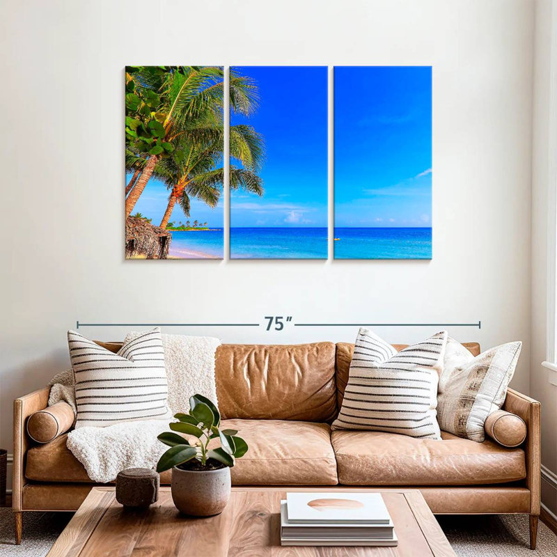 Gillard Montego Beach, paysage, H 36 po x l 57 po