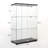 Two Door Glass Cabinet Glass Display Cabinet With 3-1252359756