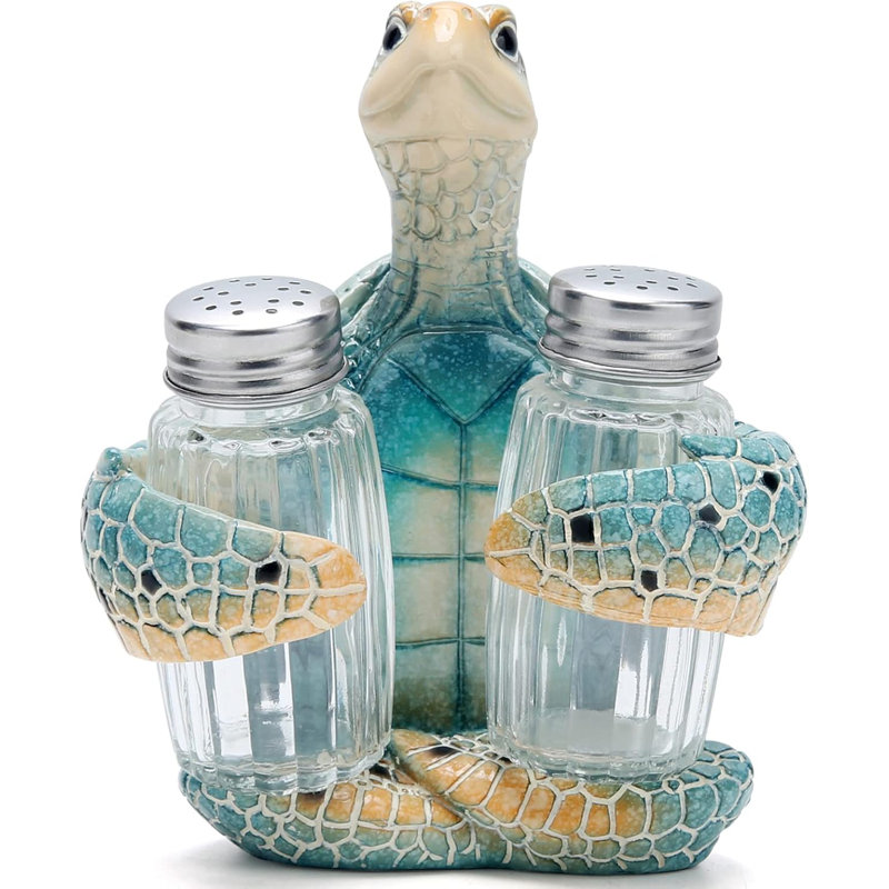 Ensemble salière et poivrière Sea Turtle