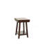 Table de bout avec rangement en bois d'hévéa pour table de bout 1 pièce Modern Bold
