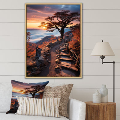 " USA Shenandoah National Park In Sunset "