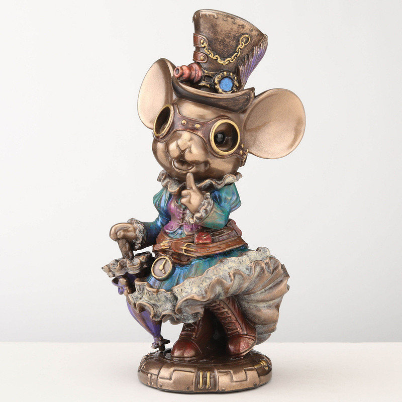 Figurine en résine 5,51 po Steampunk Lady