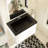 Angela 30-Inch Floating Bathroom Vanity In Grey Oak With Matte Black Quartz Top-97827219