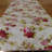 Vintage Floral Large Roses Print Table Runner-1624367244