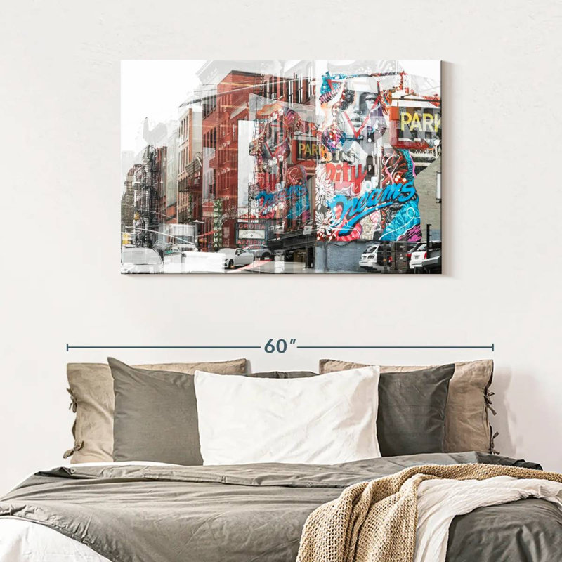 Sirci Urban Abstraction Dreams, H 30 po x l 45 po
